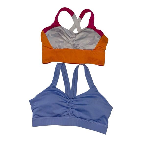 Handful Bras Lot of 2- Y Back, Game Time Size Medium Sports Athletic - Picture 1 of 3